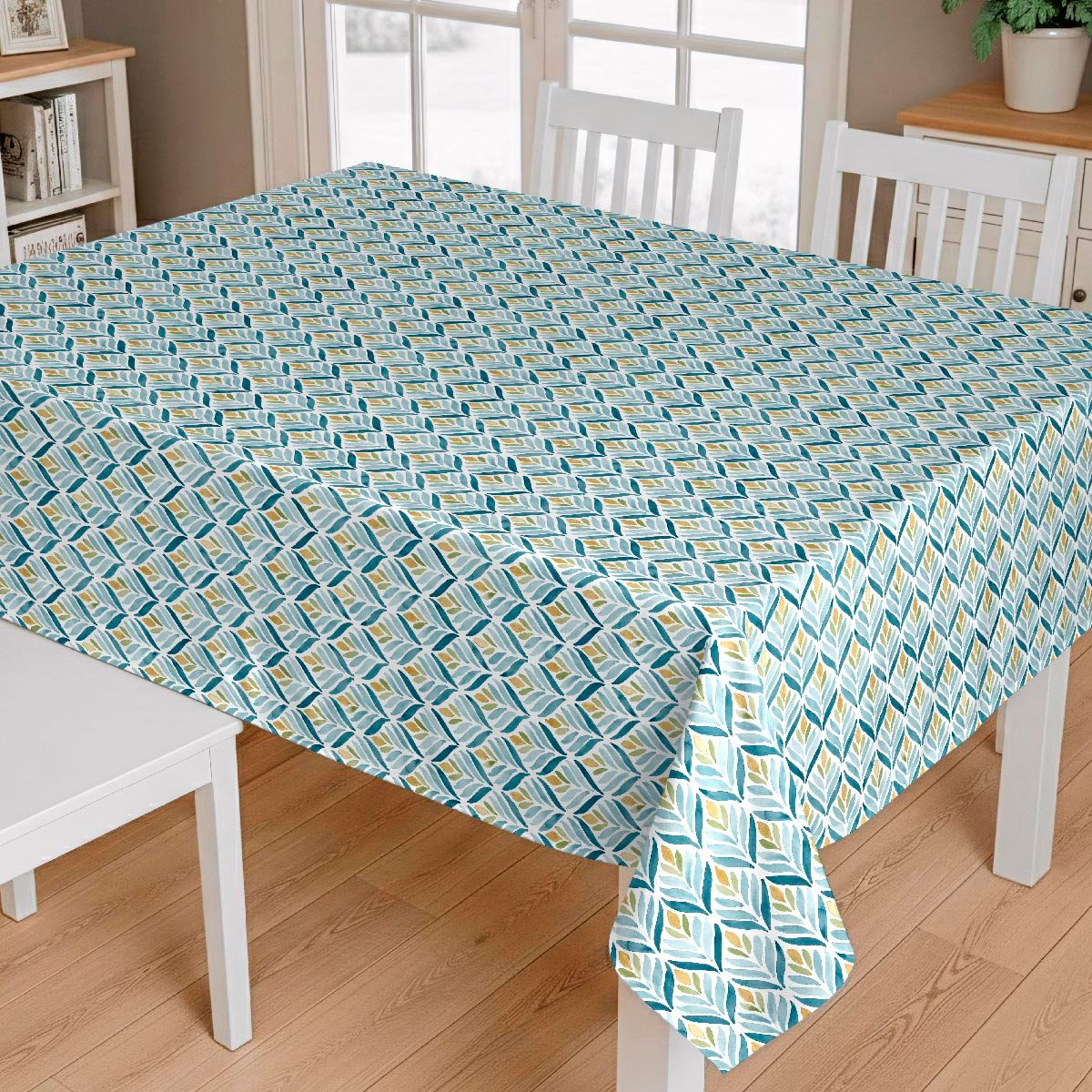 Nappe anti-taches Castle - 100% coton - bleu, NAF NAF HOME