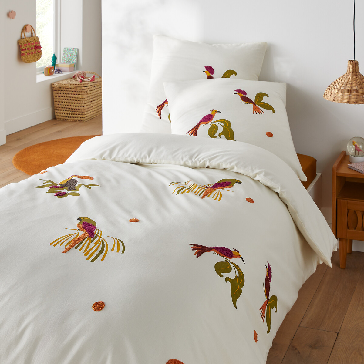 Housse de couette en coton, Antiguo imprimé, LA REDOUTE INTERIEURS