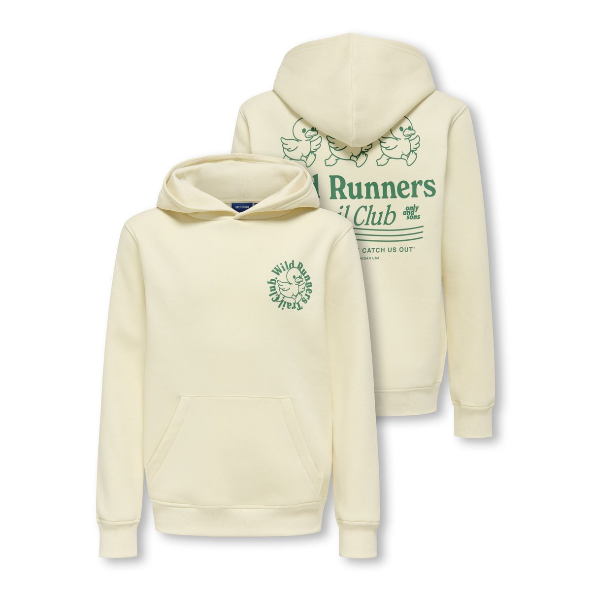Sweat À Capuche birch, ONLY & SONS JUNIOR