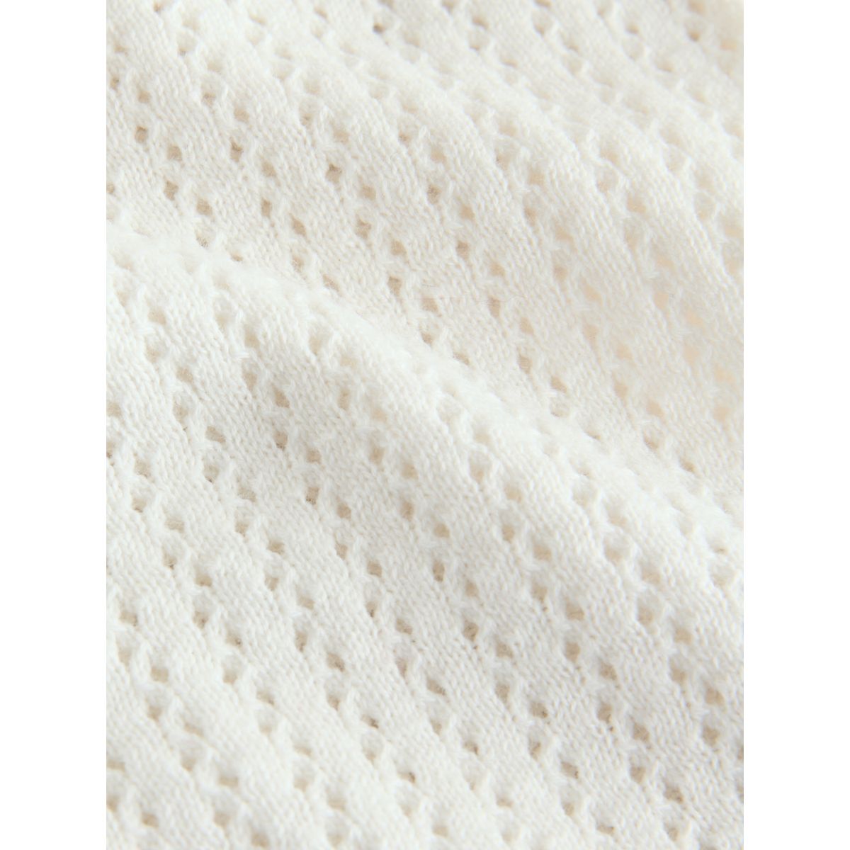 Polo boutonné en maille blanc, NEXT