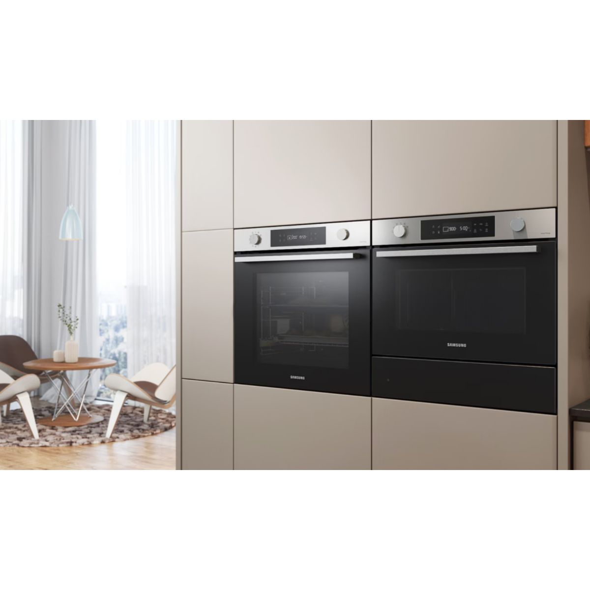 Four encastrable NV7B4030YCK couleur unique, SAMSUNG