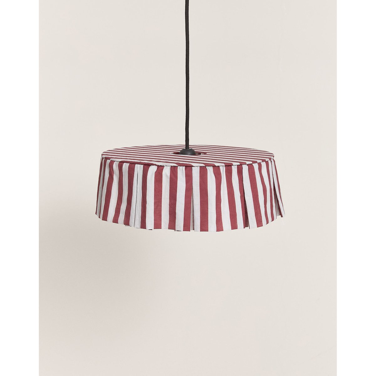 Abat-jour pour suspension VIBES maroon stripes, NOBODINOZ