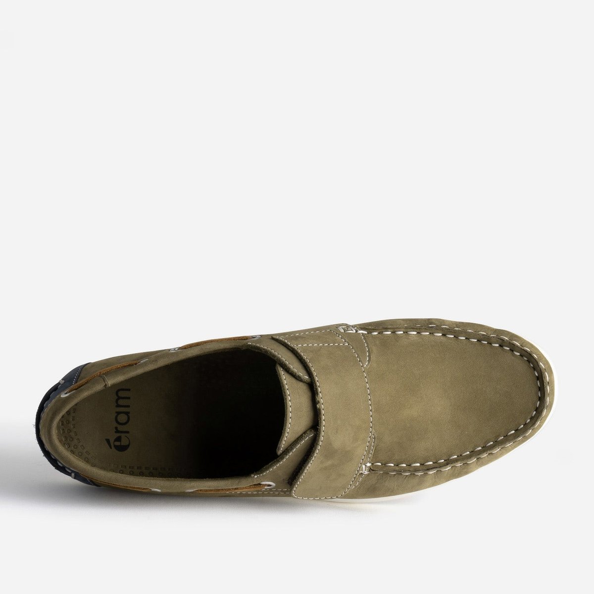 Mocassin en cuir TONIN kaki, ERAM