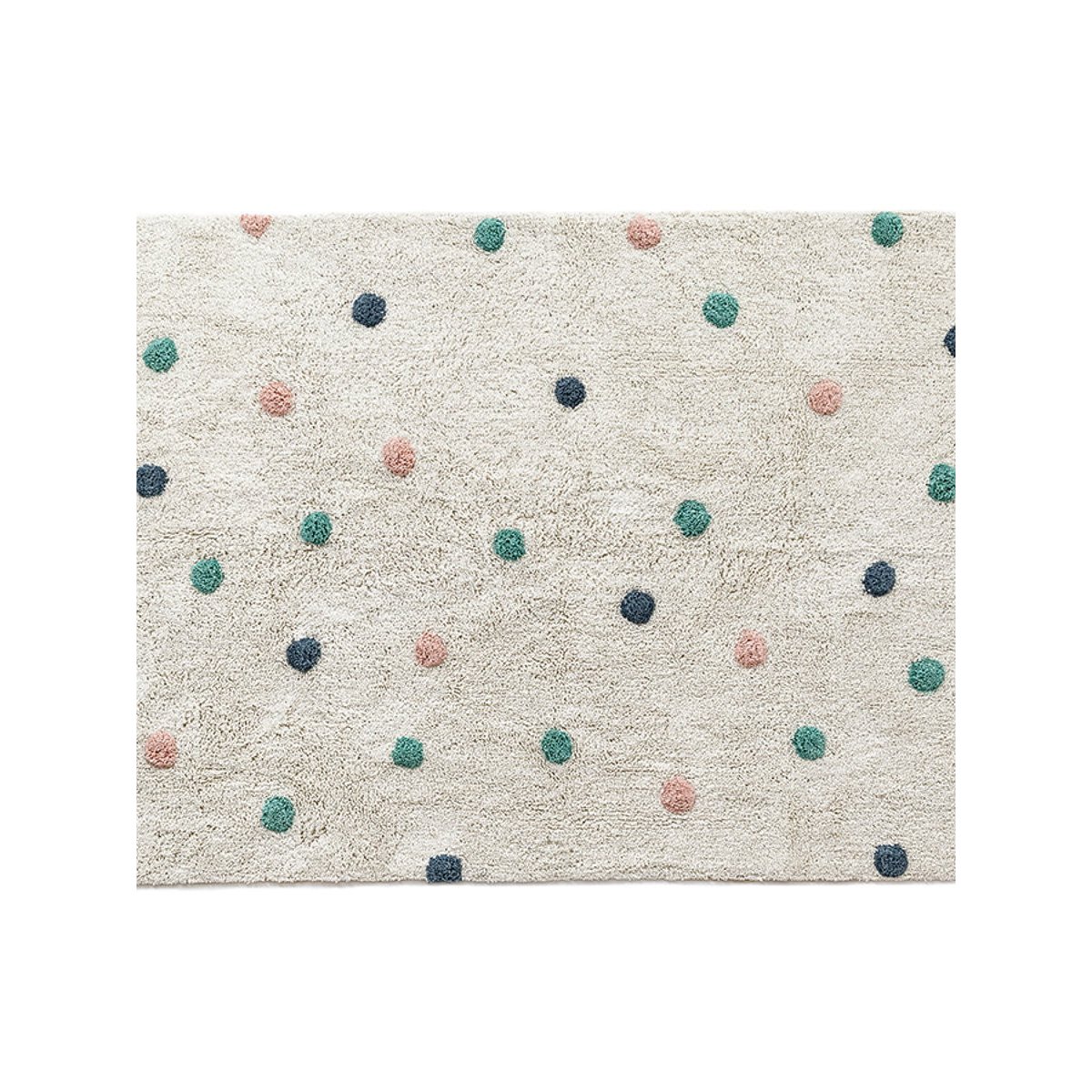 Tapis Textile - DOTS multicolore, KENAY
