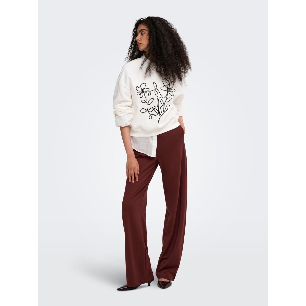 Sweat-Shirt cloud dancer, ONLY