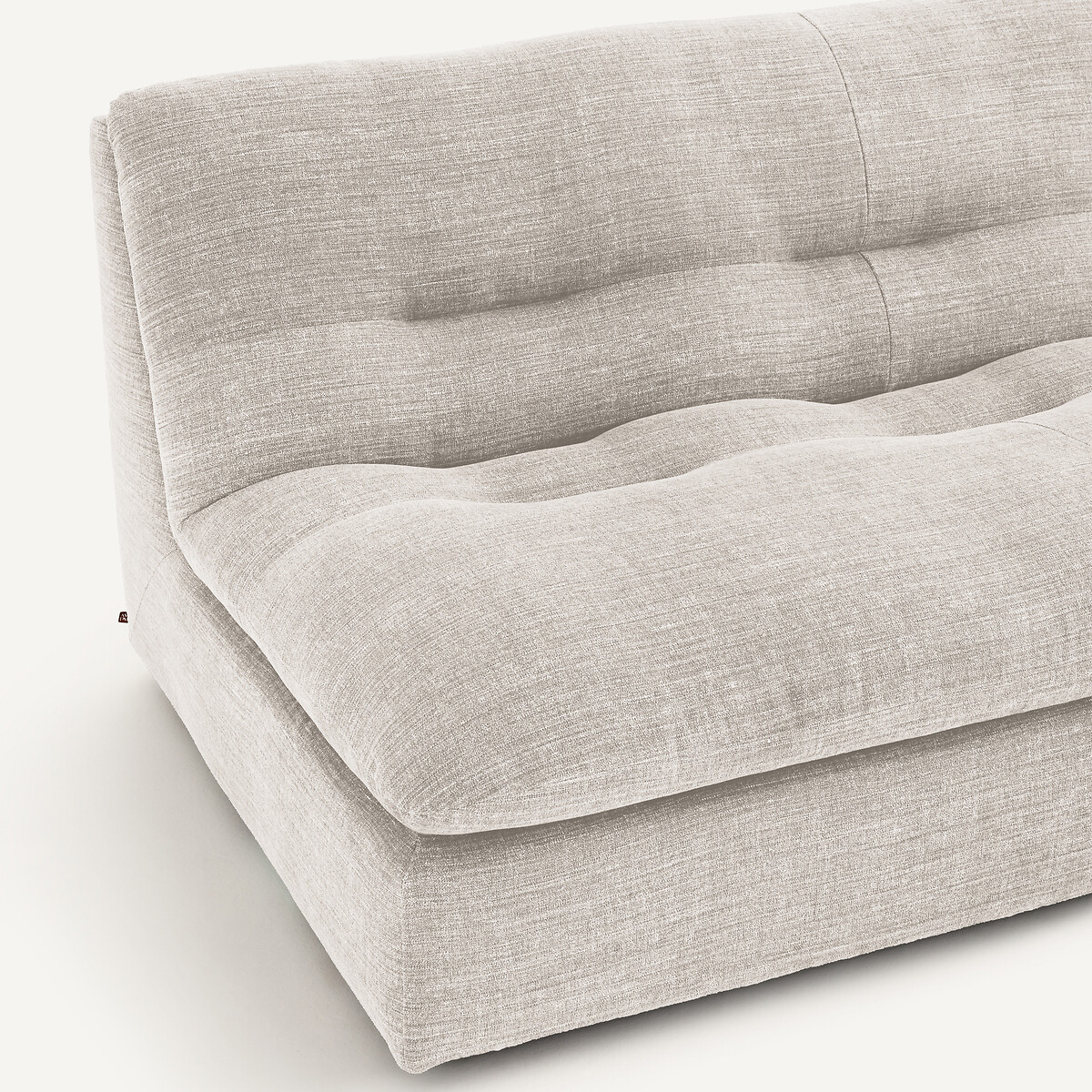 3-Sitzer-Sofa, anpassbar, aus Leinen und Baumwolle, GIULIANO beige, AM.PM