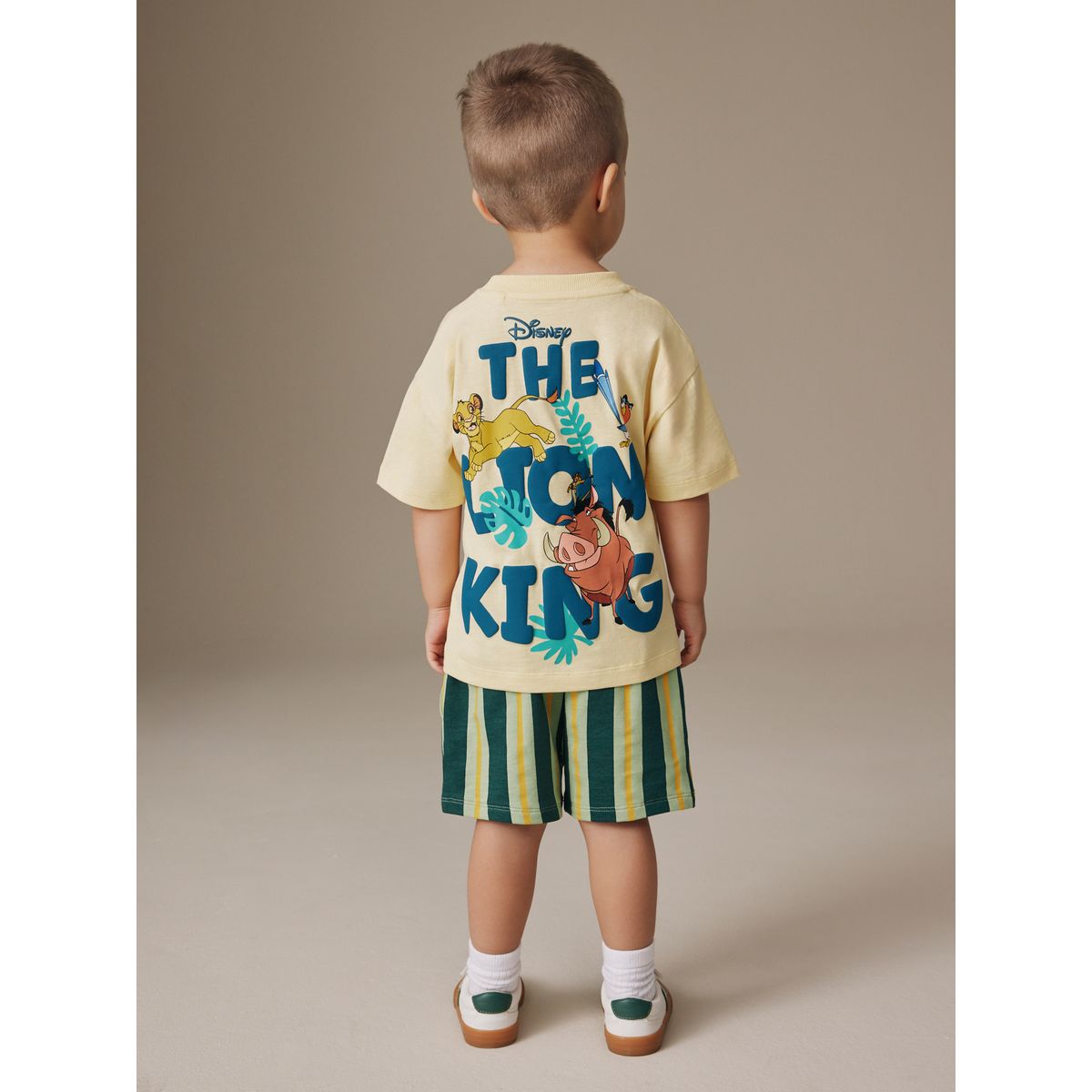 T-shirt manches courtes et short le roi lion jaune, NEXT