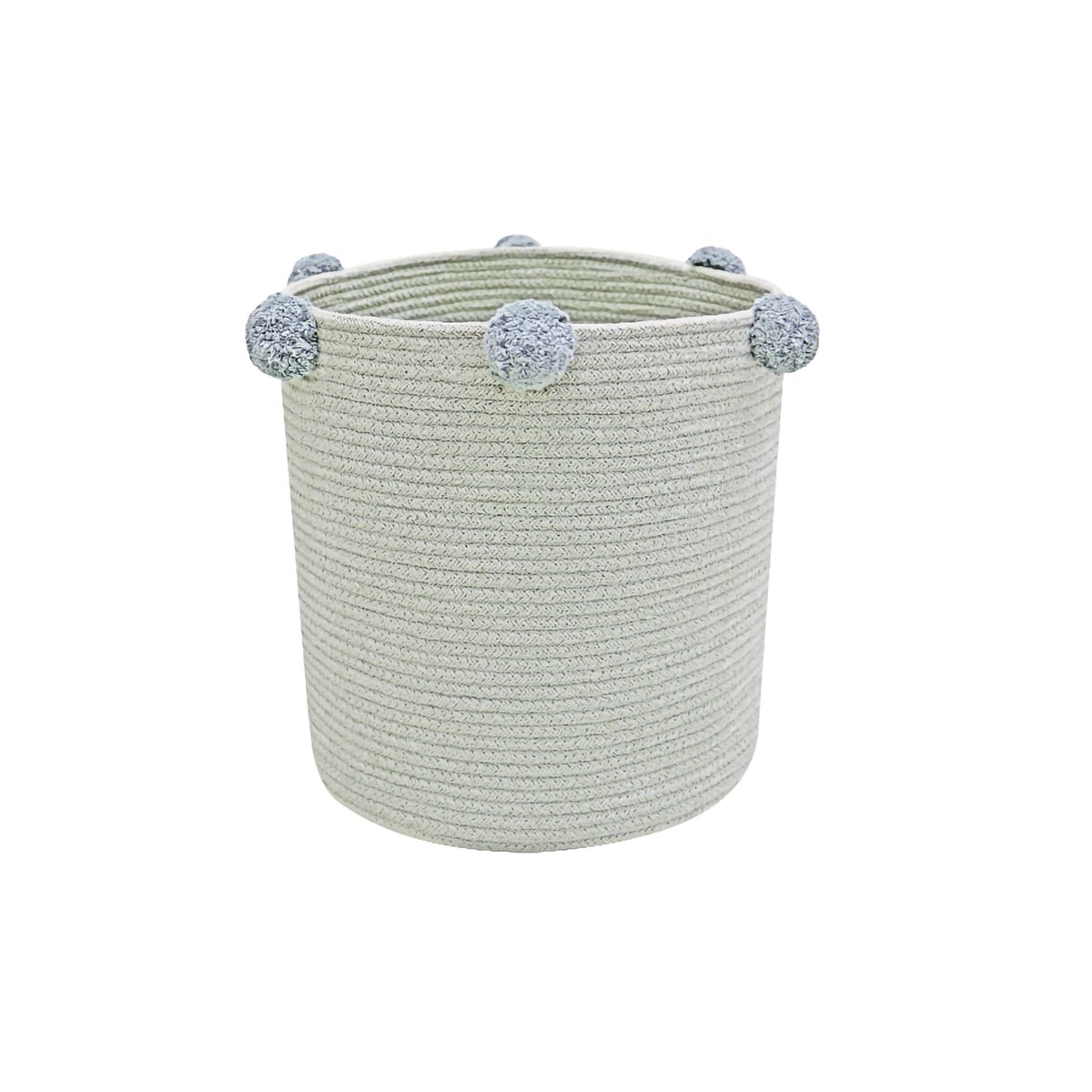 Panier pétillant EXCLUSIVE ONLINE sauge bleue, bleu vintage, LORENA CANALS