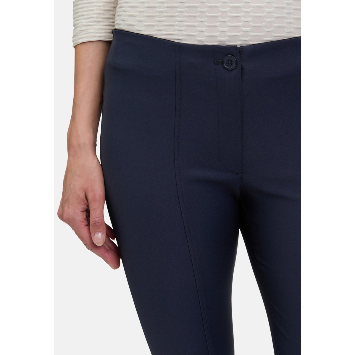 Pantalon business coupe slim fit dark sky, BETTY BARCLAY