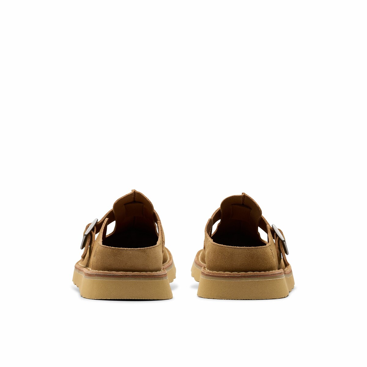 Gesloten muiltjes in suède leer Solsbury kastanje, CLARKS