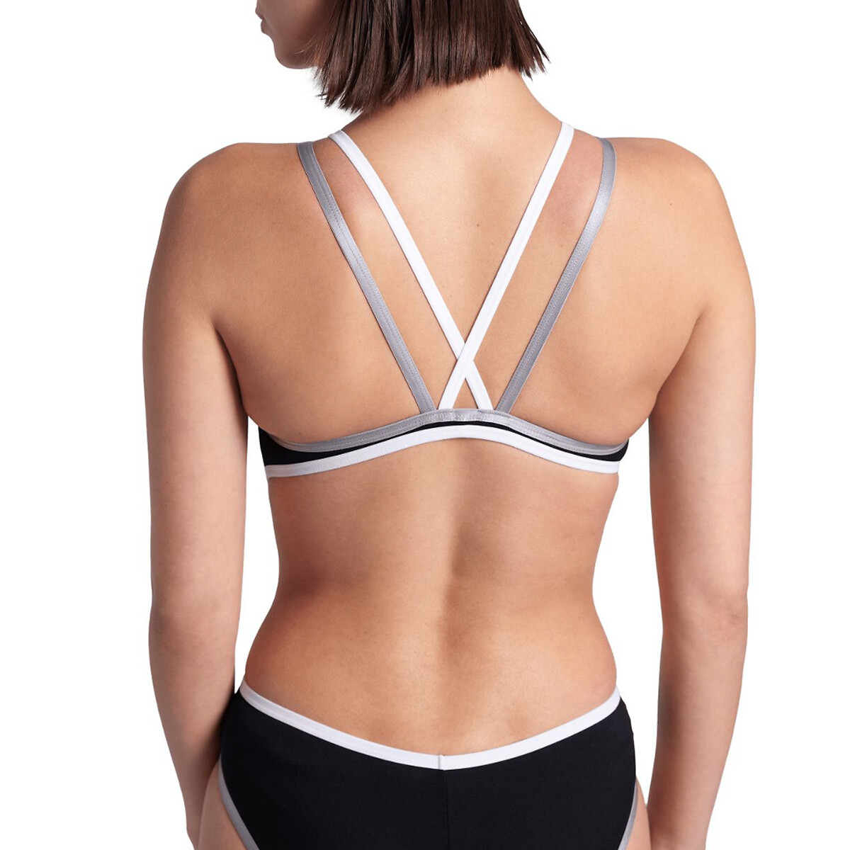 Eco Pool Swimsuit black/white, ARENA