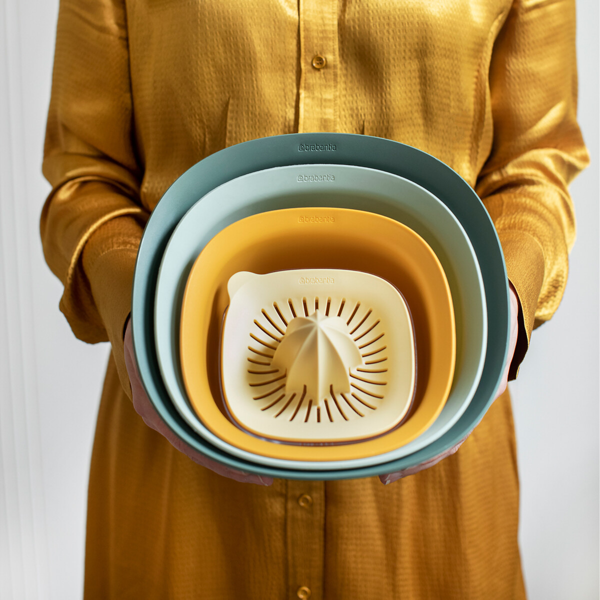 Mixing Bowl Set, TASTY+ multi-coloured, BRABANTIA