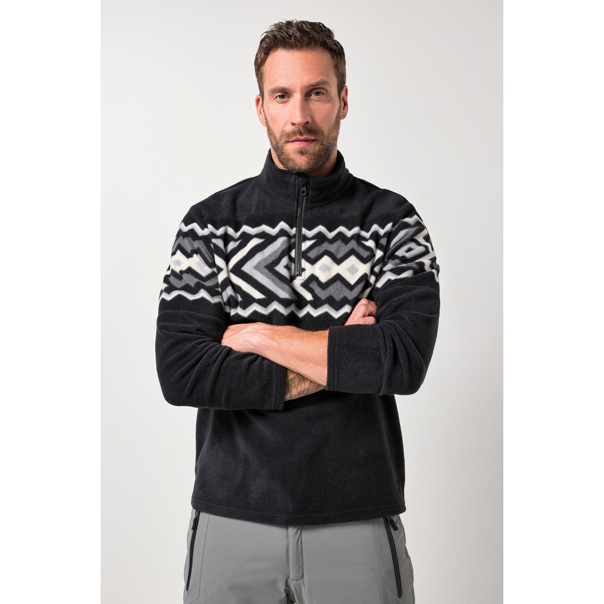 Pull camionneur noir, JP1880