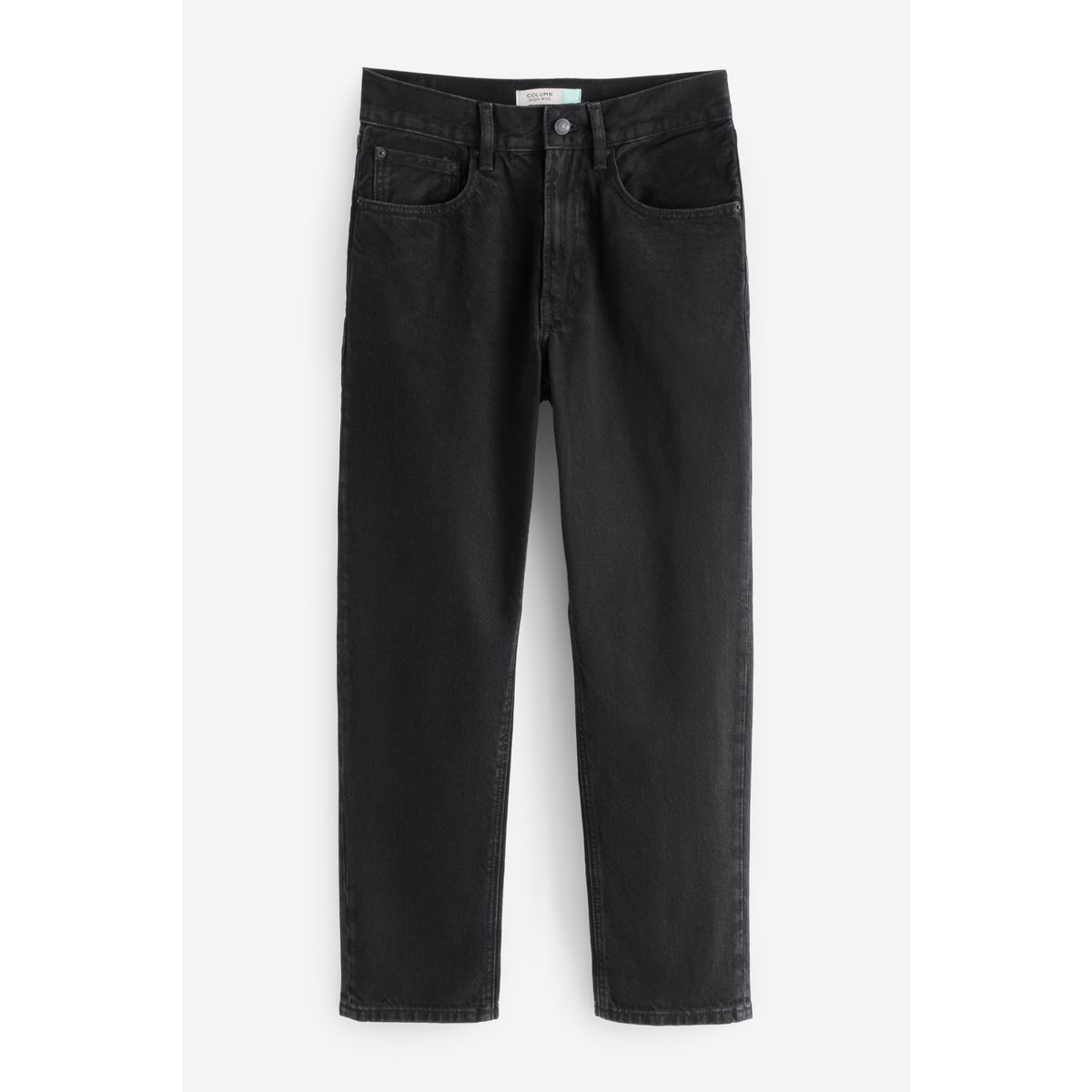 Jean mom droit noir, NEXT