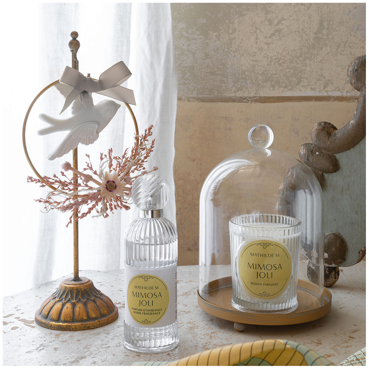 Parfum d'ambiance 100 ml - Mimosa Joli transparent, MATHILDE M
