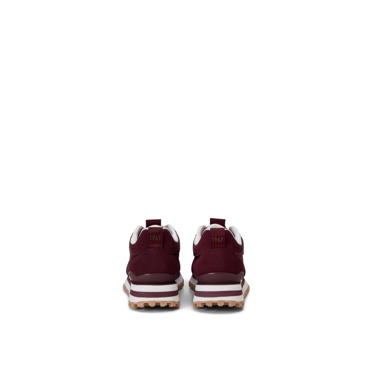 Modèle de baskets Bjorna en néoprène et cuir velours violett, MARC O'POLO