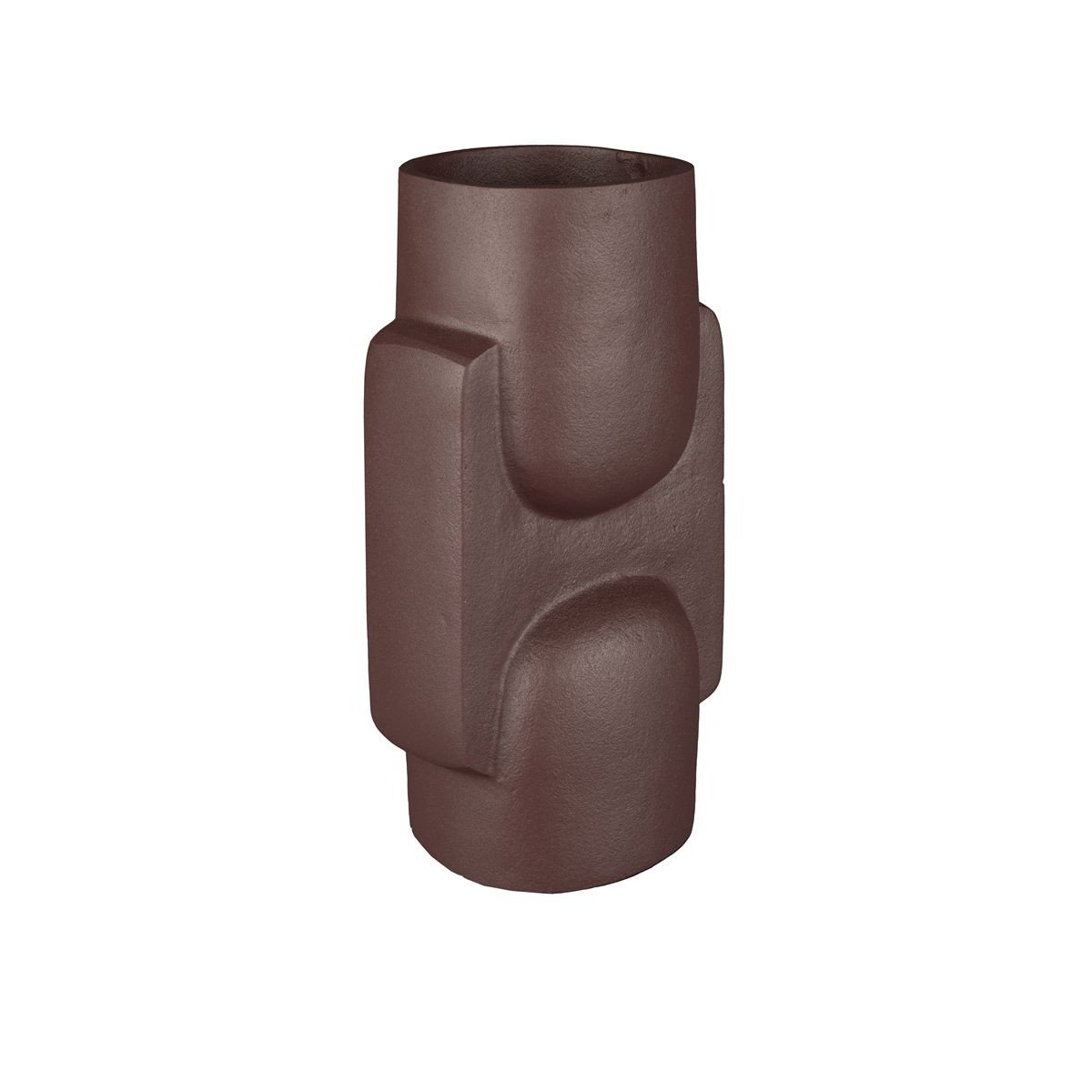 Vase Santos, Aluminium, 25,5 cm rouge, DUTCHBONE