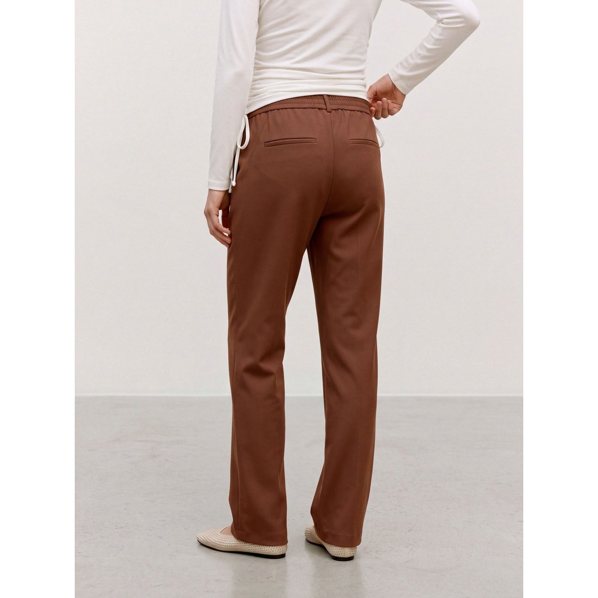Pantalon marron - cocoa brown 1, VERO MODA