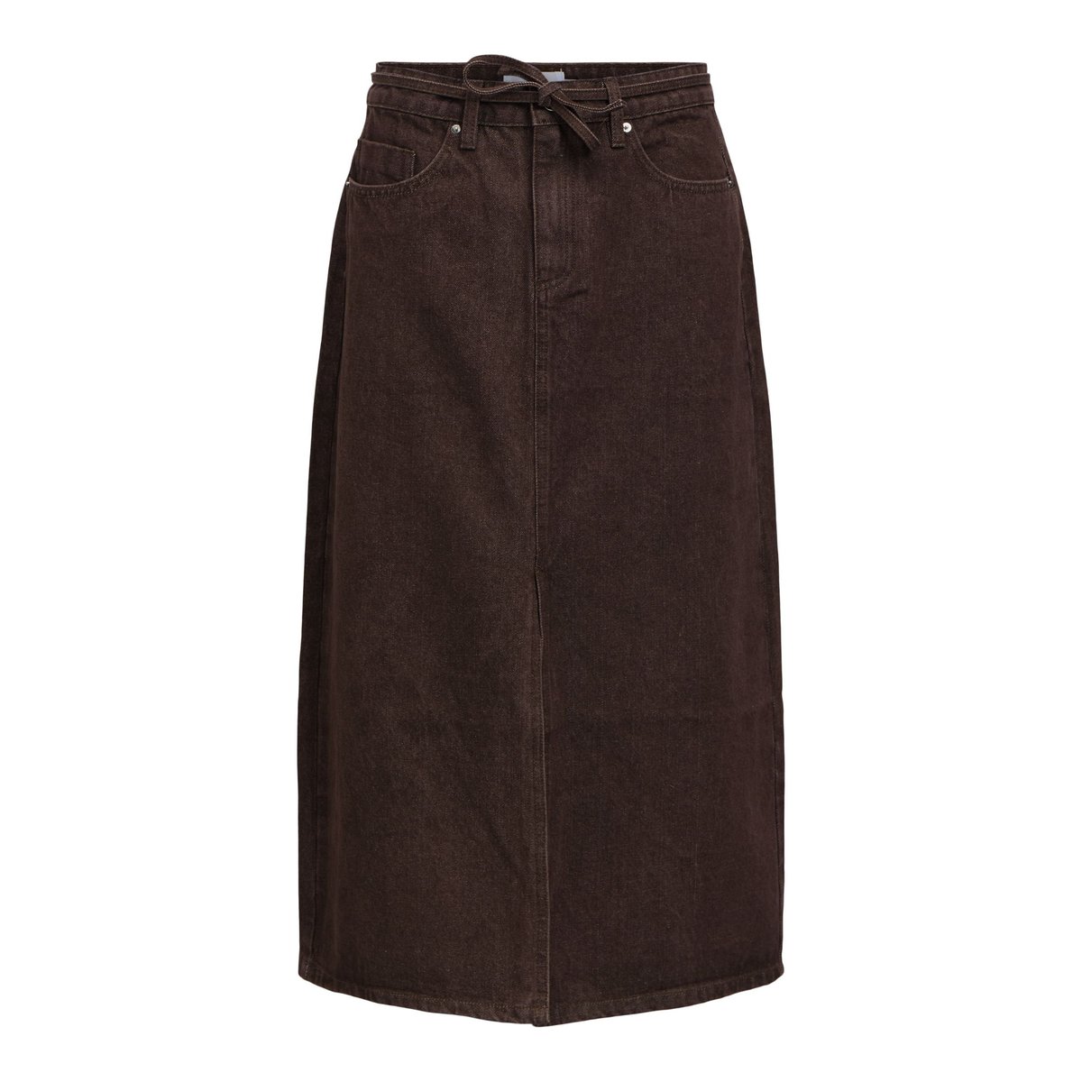 Jupe Mi-Longue marron - seal brown1, OBJECT