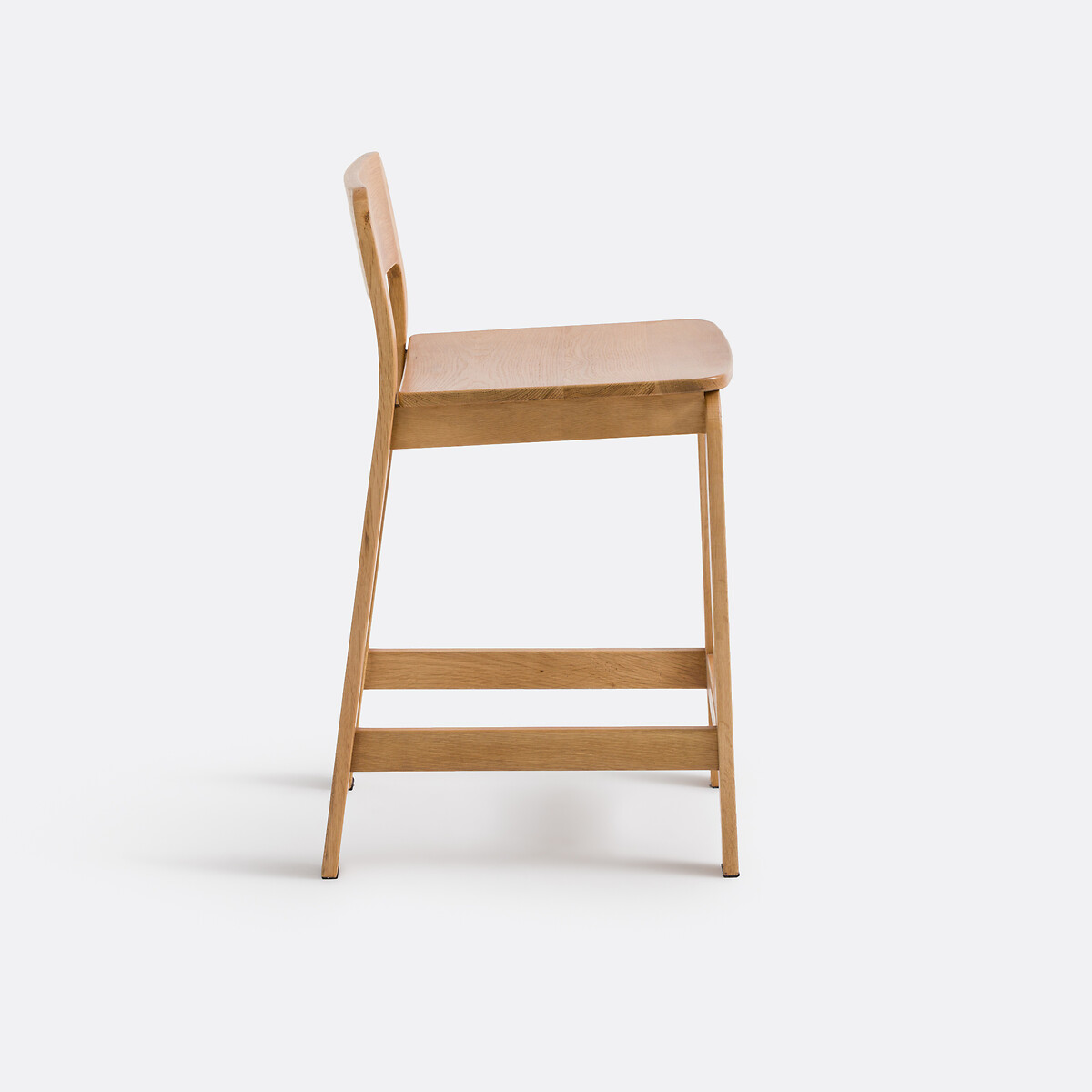 Tabouret de bar en chêne massif, TALET chêne, LA REDOUTE INTERIEURS
