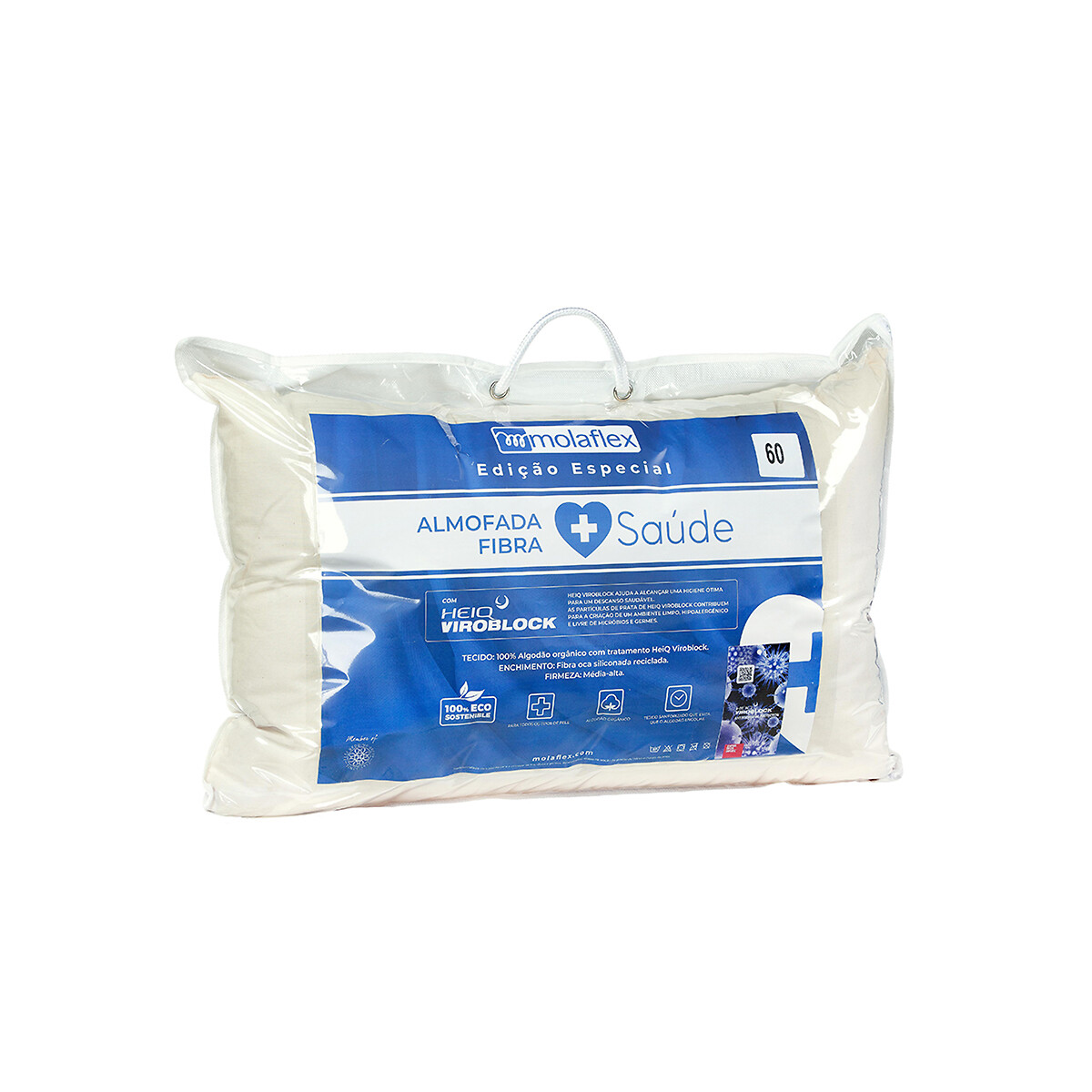 Almofada fibra, Saúde, MOLAFLEX branco, MOLAFLEX