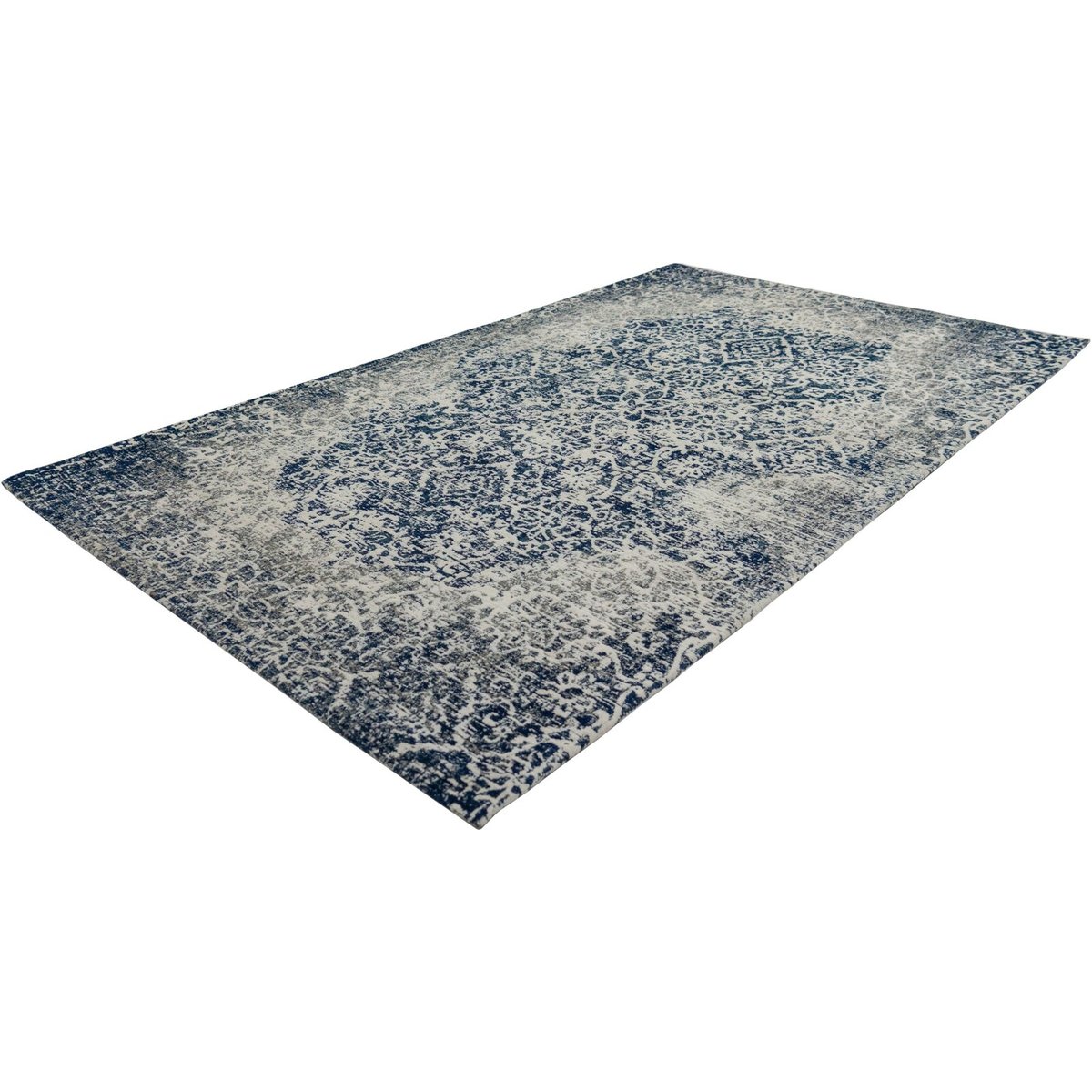 Tapis en coton fait main, RIVIÈRE jaune, multicolore, ARTE ESPINA