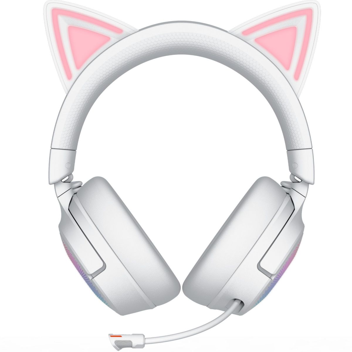 Casque gamer KRAKEN KITTY V3 PRO BLANC couleur unique, RAZER