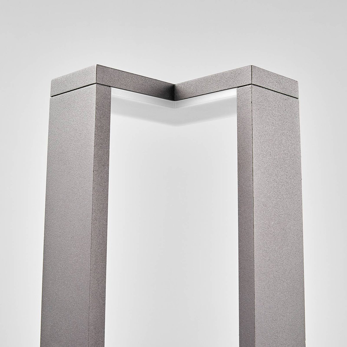 Luminaire extérieur en aluminium moderneLED anthracite, blanc, LUCANDE