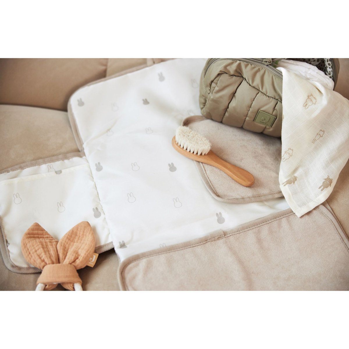 Trousse de toilette Puffed vert, JOLLEIN