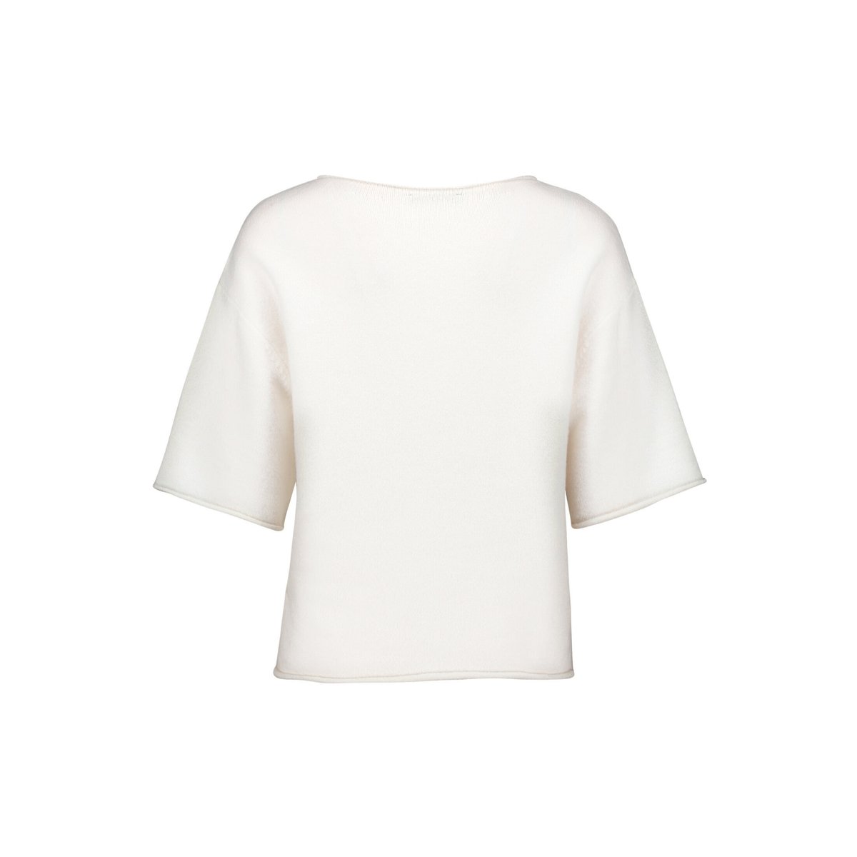 Pull-over en maille manches courtes blanc, BETTY BARCLAY