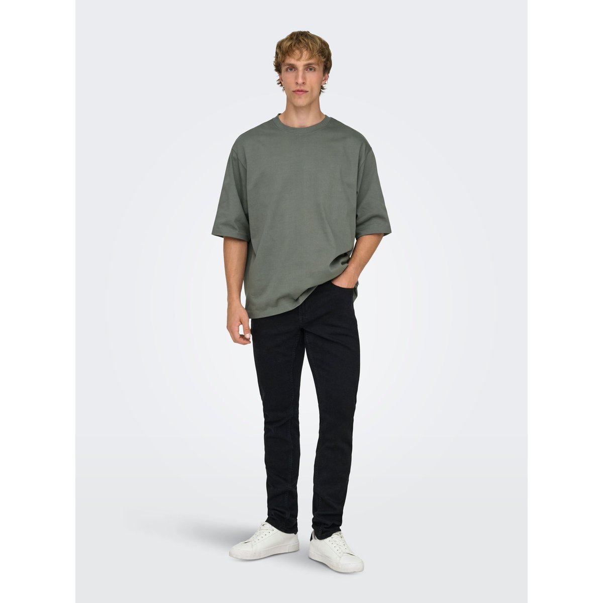 T-Shirt castor gray, ONLY & SONS