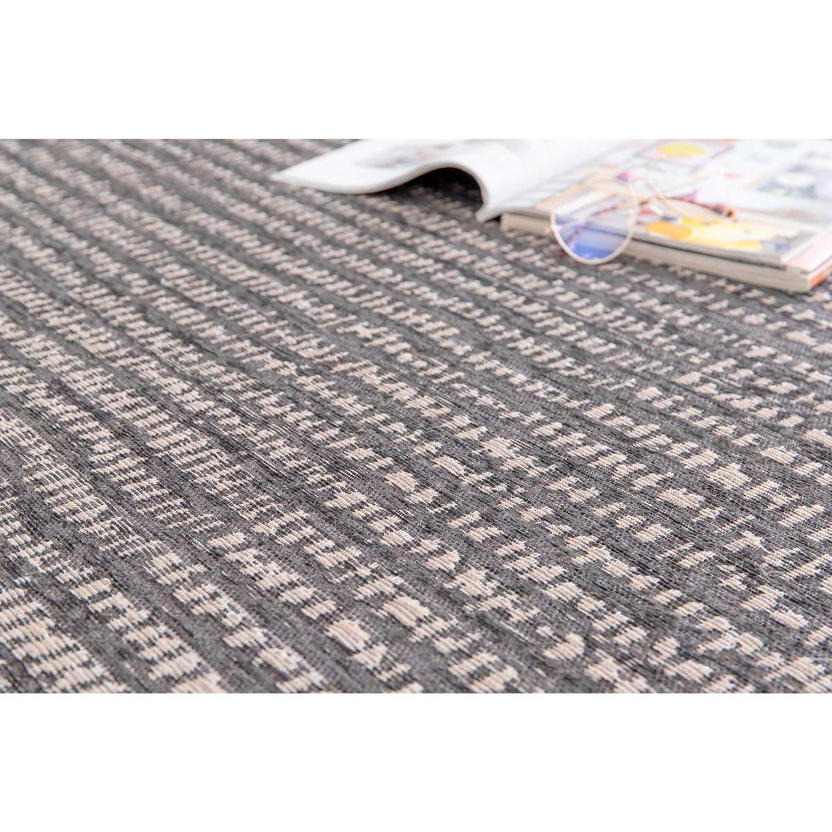 Tapis Tulla carbone, VIVARAISE