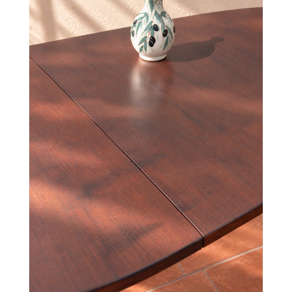Table basse modulable monte et baisse Donna N°1108 - Bon état bois foncé, DEBONGOUT