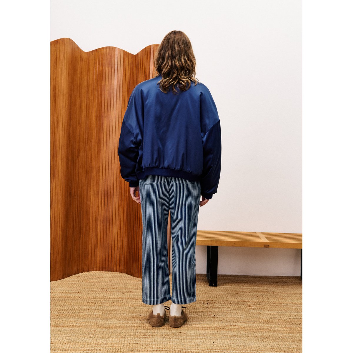Bomber ASSAM bleu marine, FRNCH