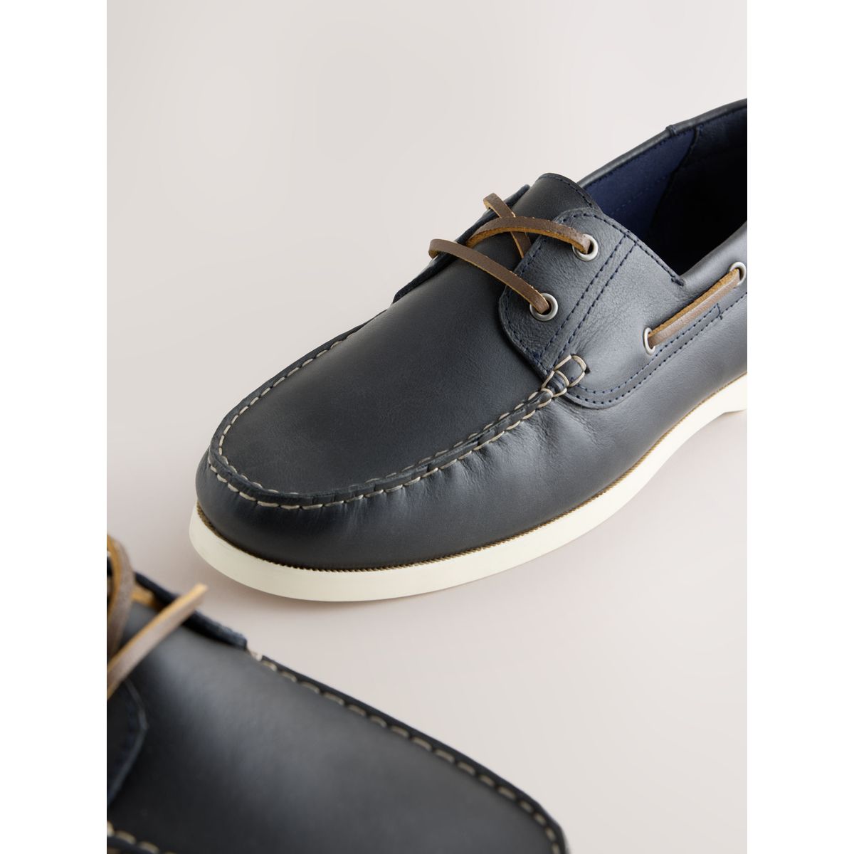 Chaussures bateau bleu marine, NEXT