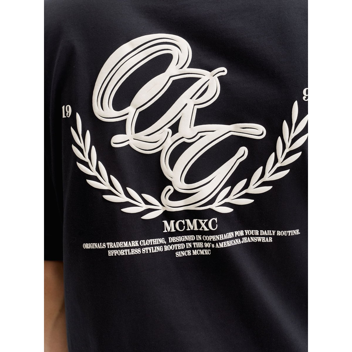 T-Shirt black 1, JACK & JONES