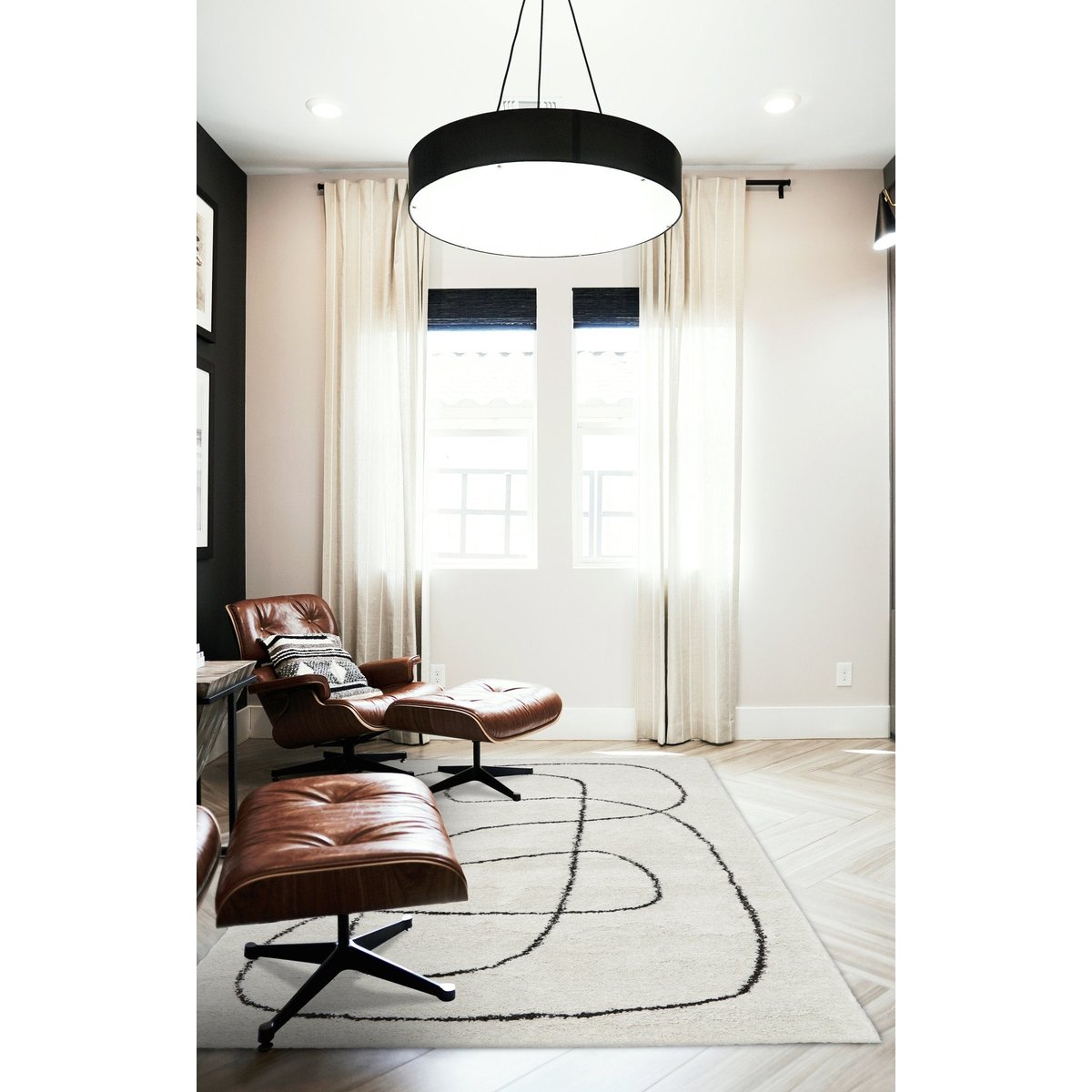 Tapis épais et confortable SERENITY beige sable, AFK LIVING