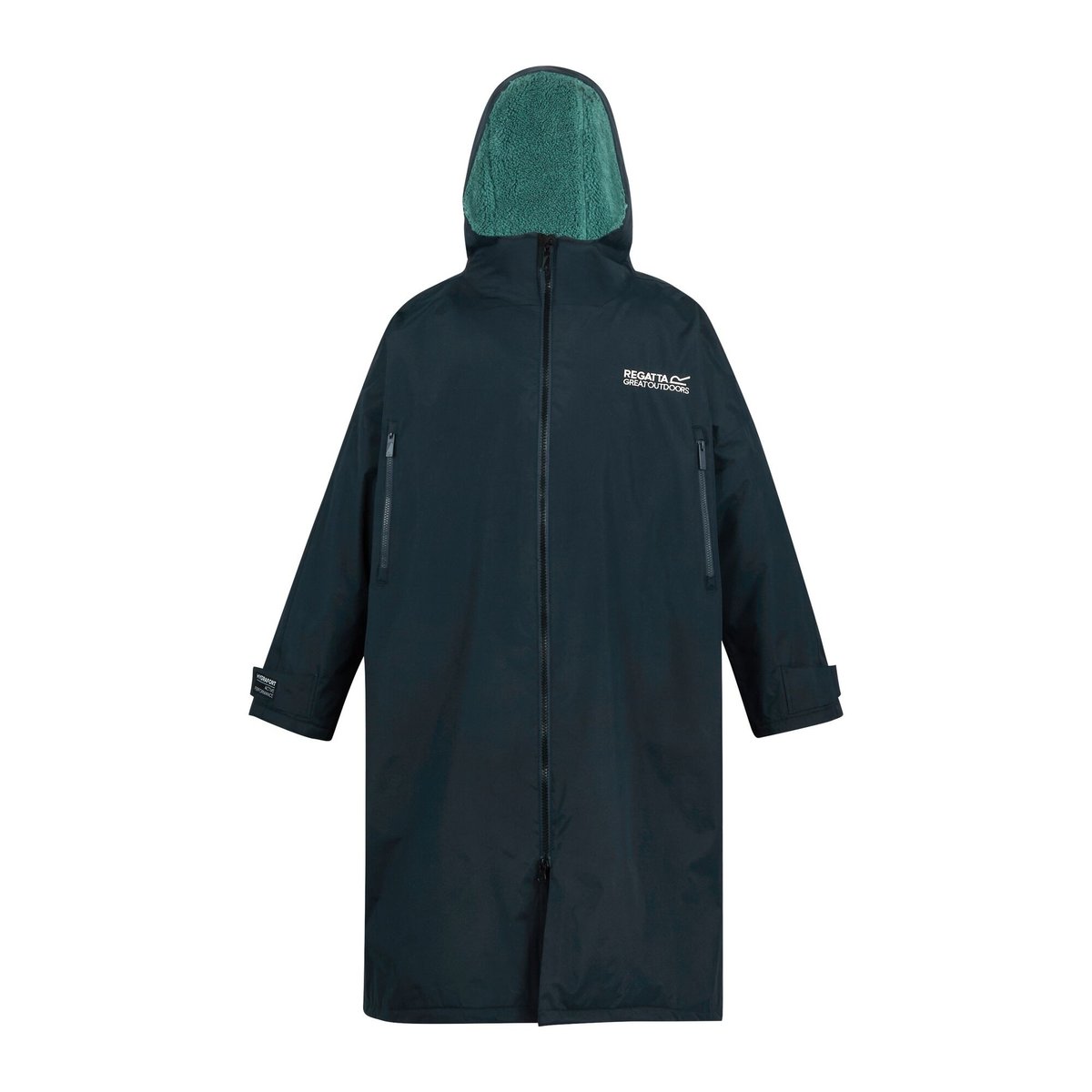 Peignoir à langer imperméable SPIRIT OF ADVENTURE bleu marine / pastel turquoise, REGATTA