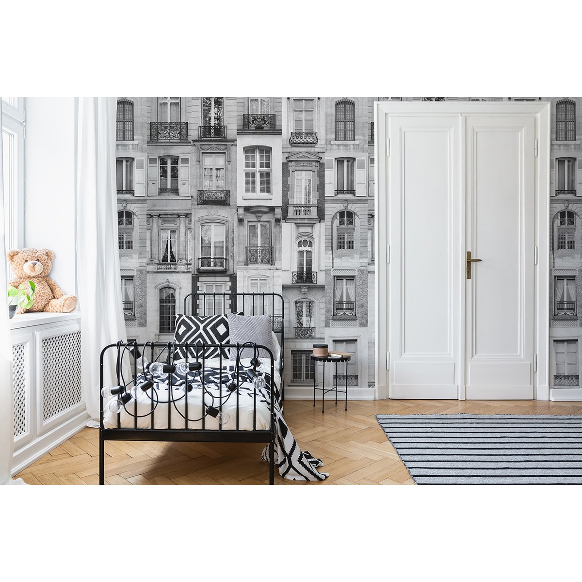 Papier peint panoramique RIVE DROITE noir, LE PAPIERS DE NINON