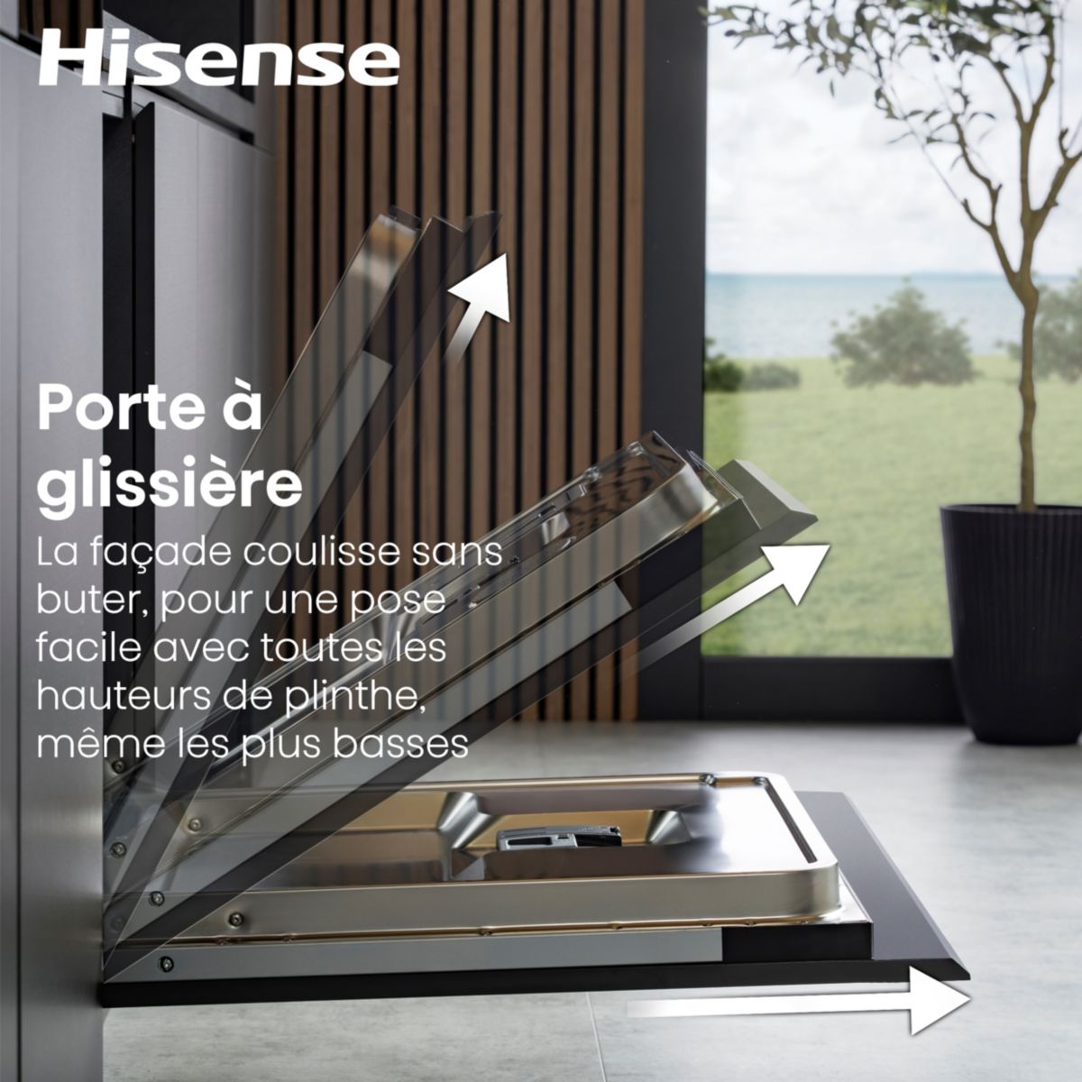 Lave vaisselle encastrable HV673A65 couleur unique, HISENSE