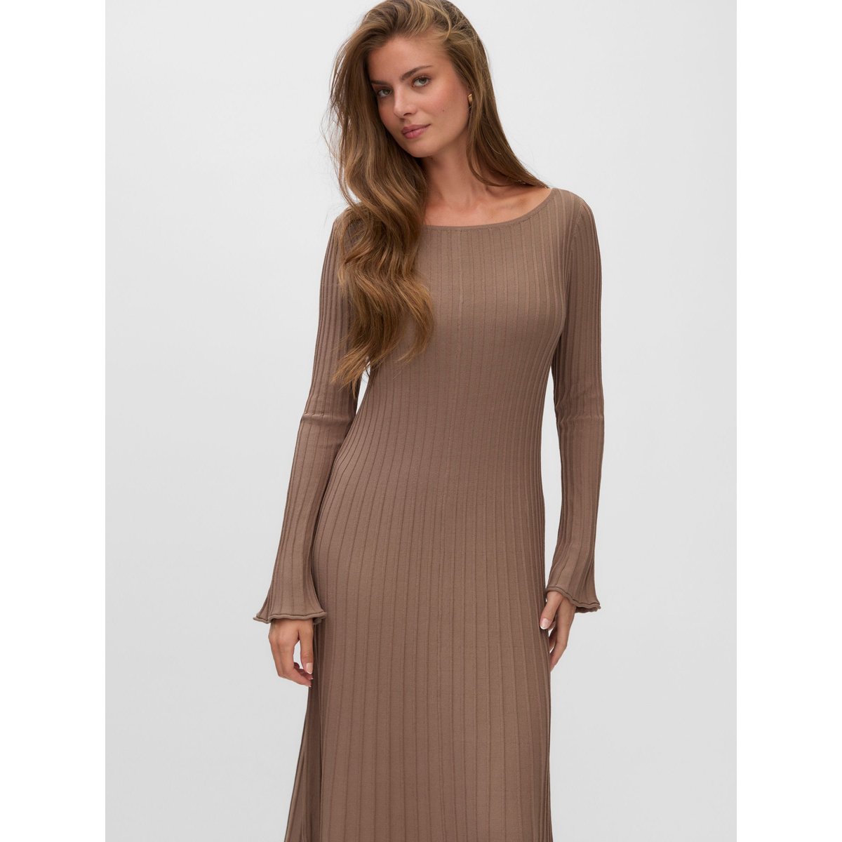 Robe En Maille fossil, VERO MODA
