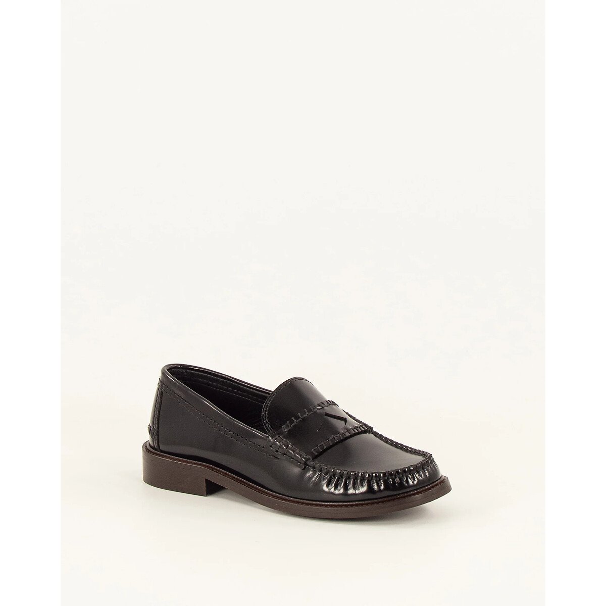 Leren loafers, MACO zwart, SESSUN