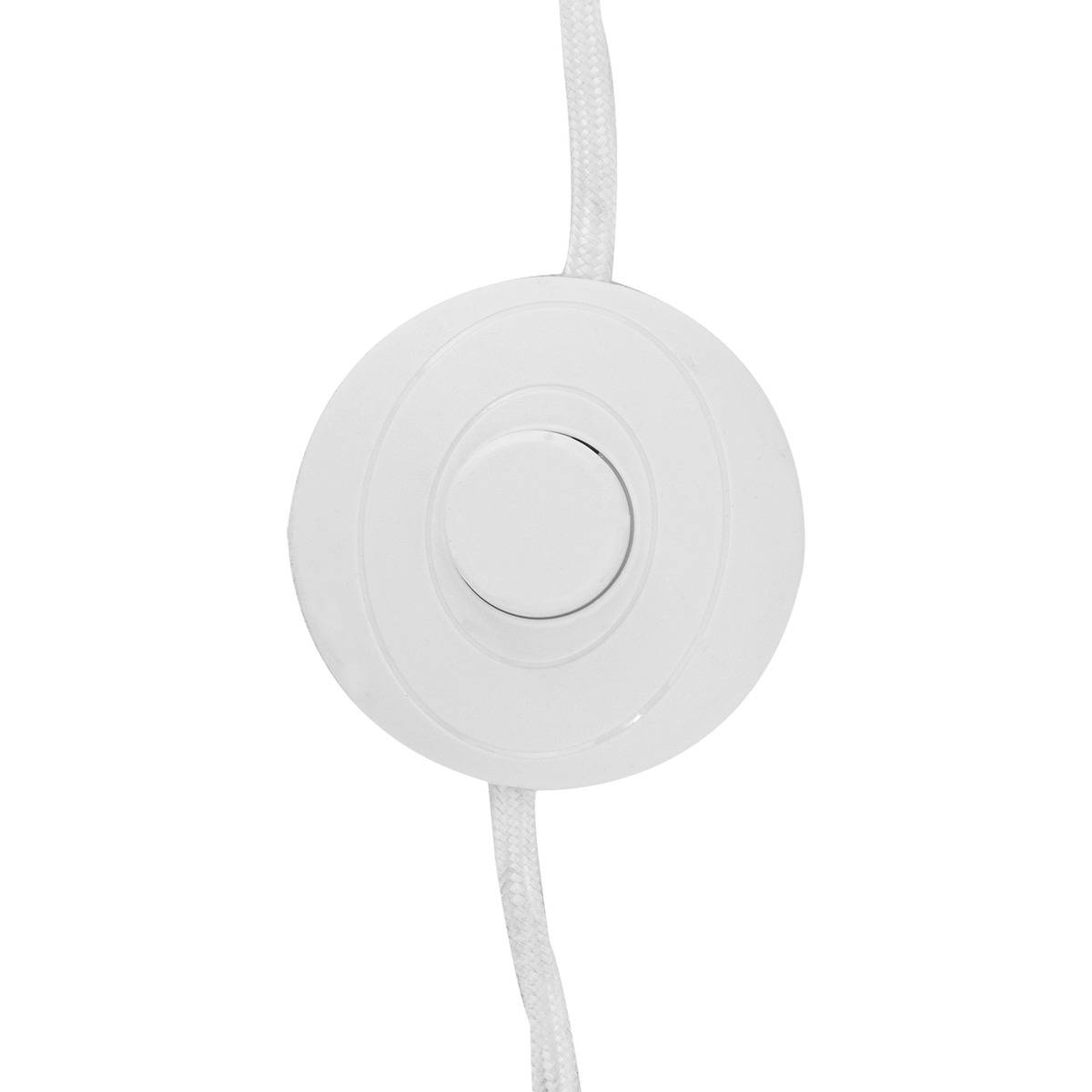 Lampadaire en polyester EIRA blanc, ATMOSPHERA