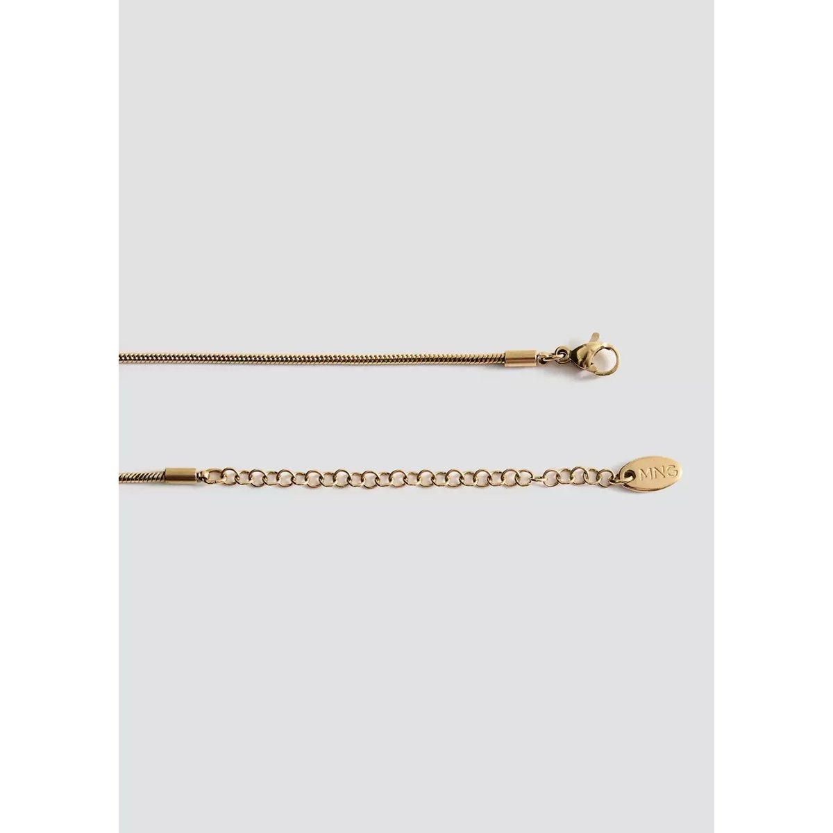 Collier détail perle or, MANGO