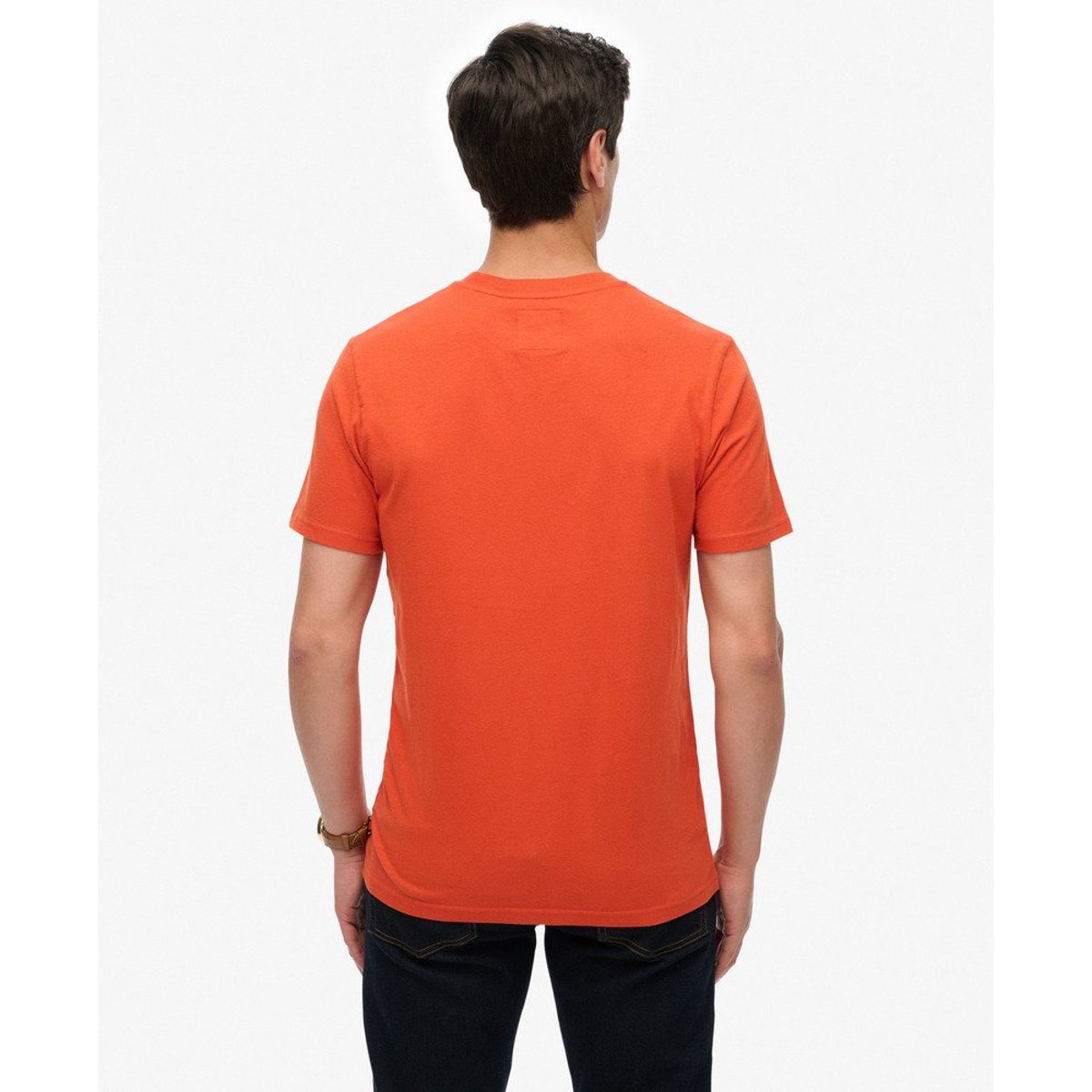 T-shirt Standard Script rouille orange denim co, SUPERDRY