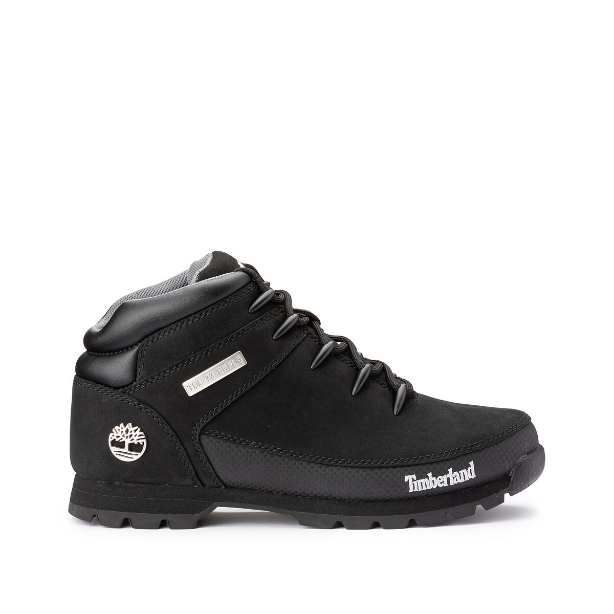 Scarponi EURO SPRINT MIDE LACE in pelle nero , TIMBERLAND