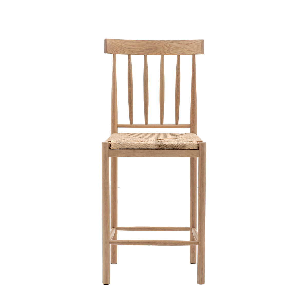 Ende Solid Oak Bar Stool (Set of 2) natural, ÉDITÉ