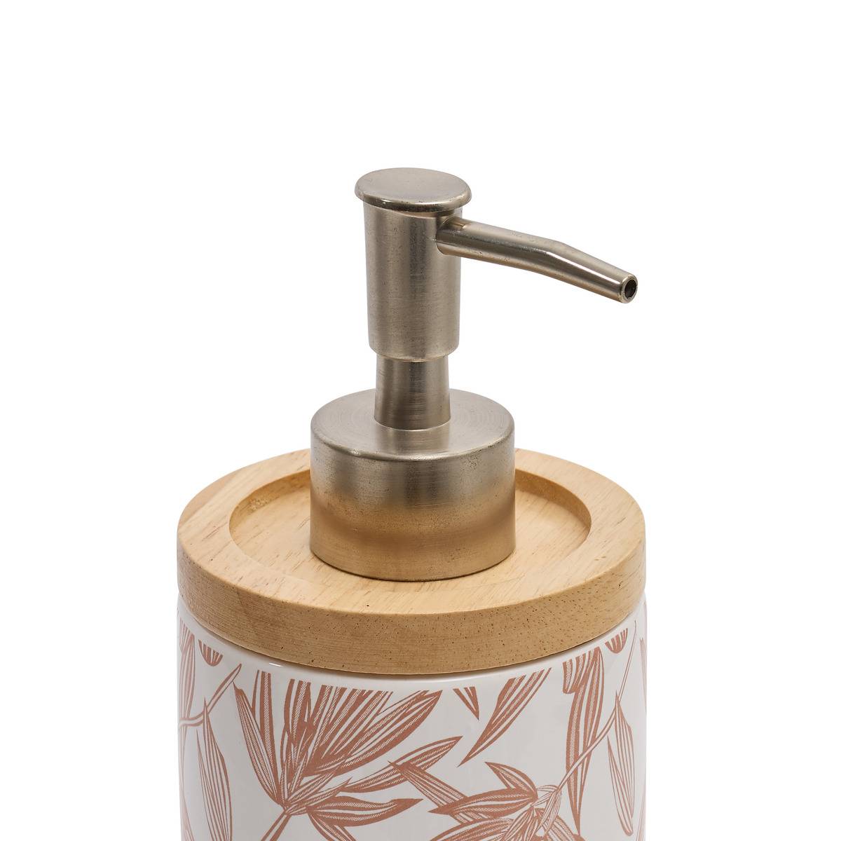 Distributeur à savon 400ml BLACKFLORA rose, 5FIVE SIMPLY SMART