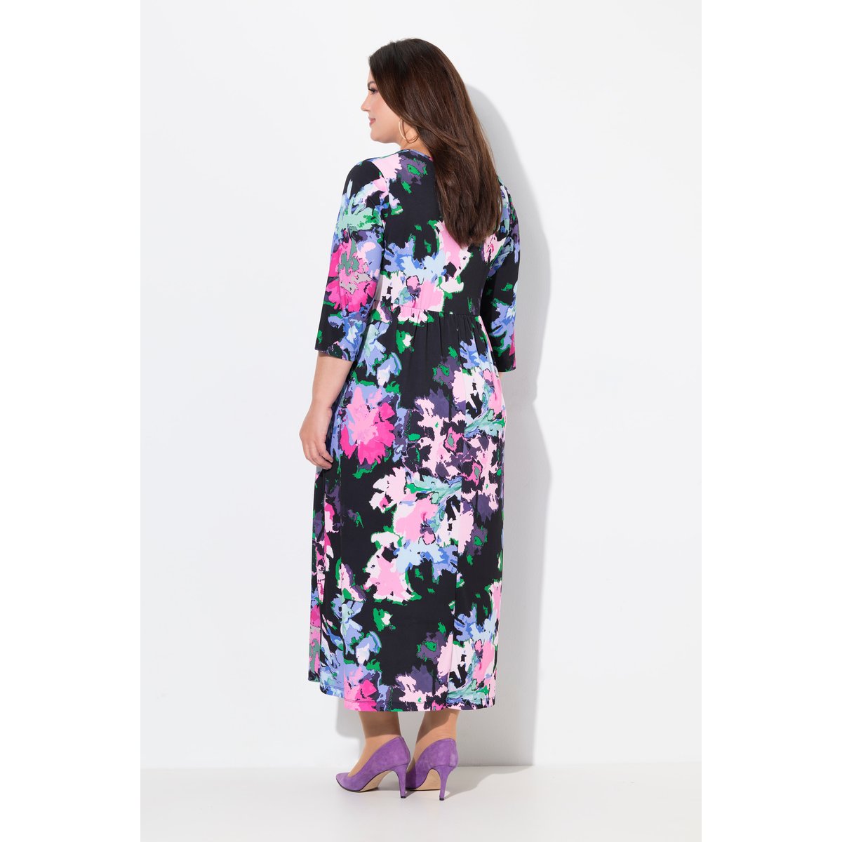 Robe en jersey avec poches noir, ULLA POPKEN