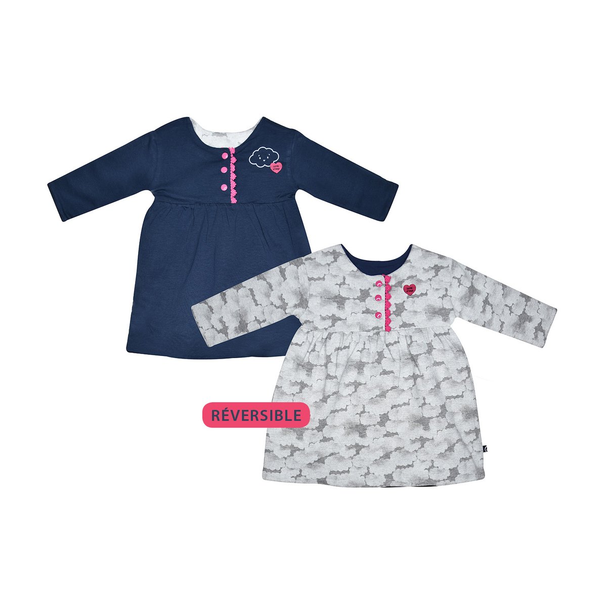 Robe manuela bebe blanc, SUCRE D'ORGE